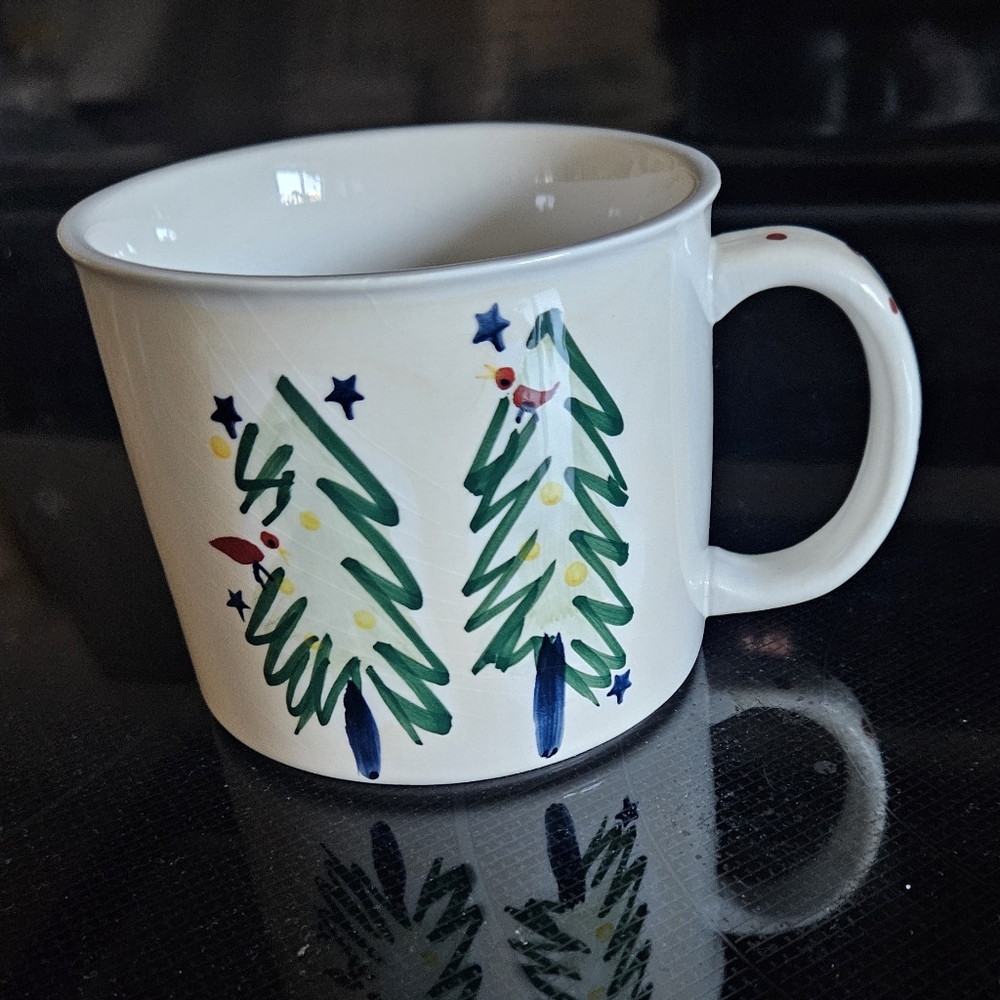 Eddie Bauer Festive Tree Mug - Coffee, Tea, Hot Chocolate